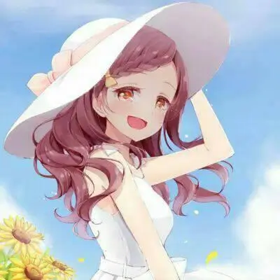 听众头像：浅紫色圆框头像